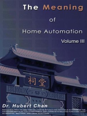cover image of The Meaning of Home Automation (Volume III)